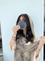 طرحة بيج مموج