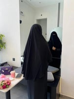 نقاب باب الحارة ( مربع – دائري ) من ركن الحجاب