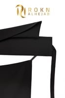 نقاب بردة عريض ومطاط مائل