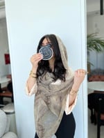 طرحة بيج مموج