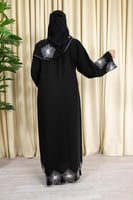 4279 | عباية كتف تطريز كمبيوتر ابيض