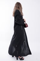 4290 | عباية كتف مطرز قماش كوري نواعم