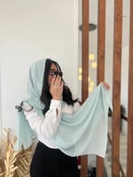 طرحة أخضر فاتح