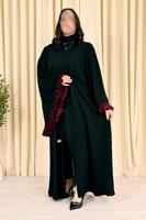 4283 | عباية كتف كلوش بكم فرنسي وتحديد كلوش ديور