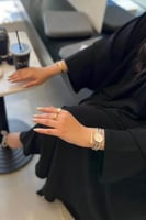 3262 | عباية كلوش دبل