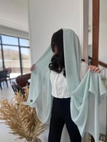 طرحة أخضر فاتح