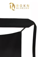 نقاب مثلث ربطة ومطاط مائل