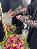 قلفز دانتيل ذهبي اشعارات ماركه متنوعه باصبع