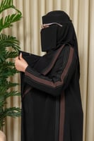 3273 | عباية كتف من قماش إنترنت بتدخيلة سيراميك