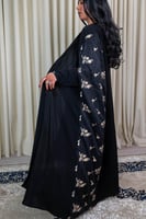 3278 | عباية بشت دانتيل جانبي – قماش نواعم كوري –...