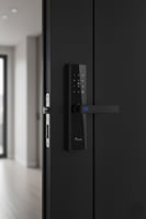 مقبض باب ذكي من بلاتين - LOZAN