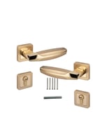 مقبض باب مفصول ذهبي .