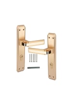 زوج مقبض باب بليت المنيوم