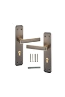 زوج مقبض باب بليت زنك - LOZAN