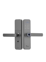 مقبض باب ذكي من بلاتين - LOZAN