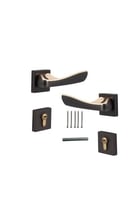 زوج مقبض باب مفصول زنك.