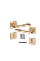 زوج مقبض باب مفصول زنك .