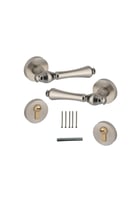 مقبض باب مفصول اسود