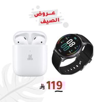 عروض ساعة سمارت الذكية من تن بلس T3522 - باللون ال...