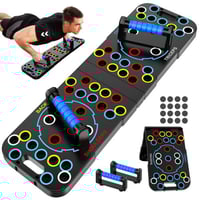 لوح تمرين متعدد الاستخدامات مع أشرطة مقاومة