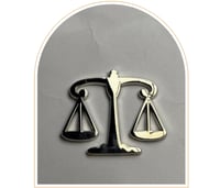 مبصق معدني العدل فضي