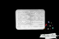 438 - قالب سيليكون مشابك شعر رقم 006