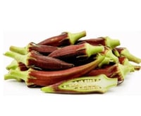 بامية حمراء نصف كيلو