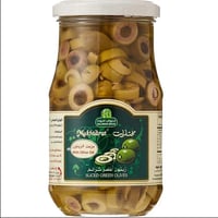 زيتون حلواني اخضر شرائح صغير 325 جم