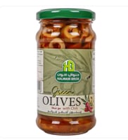 مختارات زيتون أخضر شرائح بالشطة في محلول ملحي 240...