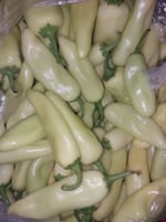 فلفل سوري أصفر للمخلل سلة