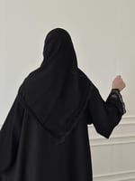 عباية كلوش قماش(انترنت) اضافه كلفه