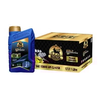 زيت بنزول 15W-40 كرتون 12 عبوة CJ-4/SN E9 DPF 12L