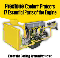 ماء برستون مركز لون اخضر Prestone AF2000 Antifreez...