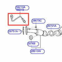 حساس الشكمان النترا 2016 الى 2017 اصلي 392102ECC0