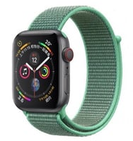 سوار اخضر ساعة ابل Green nylon strap