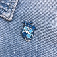 بروش قلب مع موج