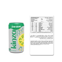 كينزا ليمون زيرو - كرتون 185 مل * 30 حبة