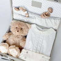 حقيبة جلدية بطقم براند الأوربي ARTESANÍA GRANLEI