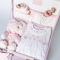 حقيبة جلديه بفستان من البراند الأوربي Sarah Louise