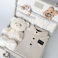 حقيبة جلدية فاخرة بلباس من TED BAKER