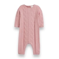 رومبر محبوك وردي من NEXT