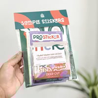 بكج عينة ستيكرات بروستيكر
