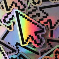 ستيكرات قص منفرد HOLOGRAPHIC