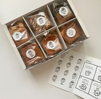 ستيكر بخلفية لونية, دائري