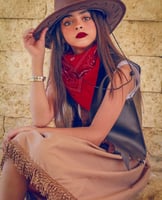 الزي الامريكي البناتي ( كاوبوي)