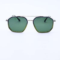 لون زيتي مع فضي - عدسة زيتي كامل