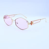 نظارات شمسية وردية من PORTO موديل MI8047