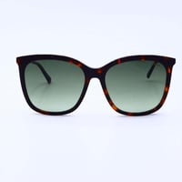 لون بني مع ذهبي - عدسة زيتي مدرج