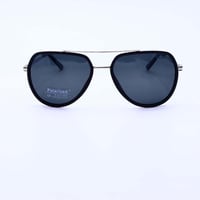 لون اسود مع فضى - عدسة اسود كامل