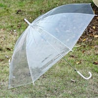 مظلة أو شمسية شفافة